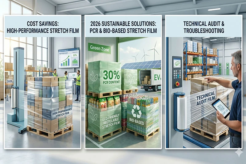 2026 Sustainable Packaging Trends: The Rise of PCR and Bio-based Stretch Film in Global Logistics缩略图